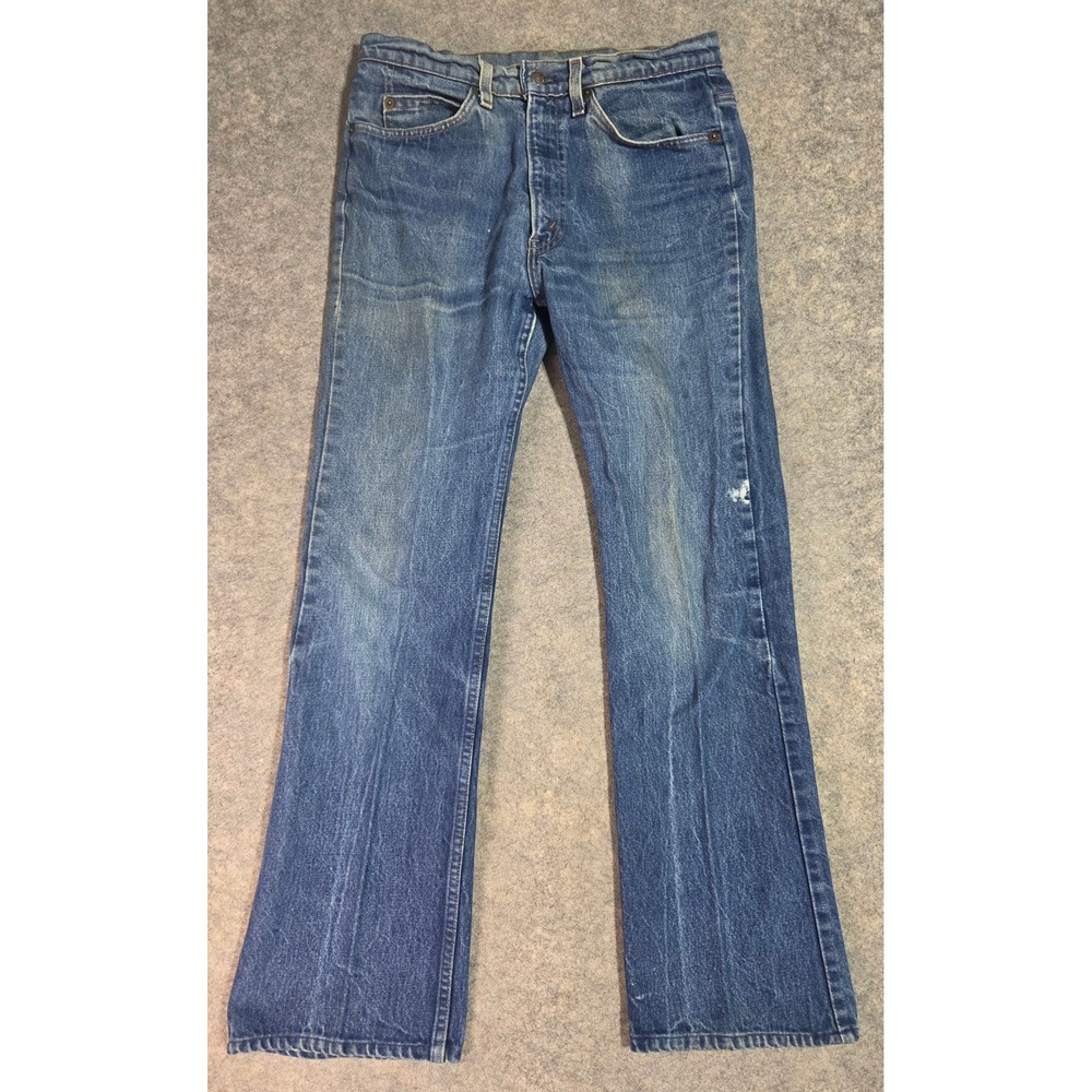 Vintage Levis Orange Tab Jeans Mens 29x30 Medium Wash Straight Leg *Cut Tag*